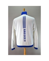 Adidas track-jacket sportswear Greece white M