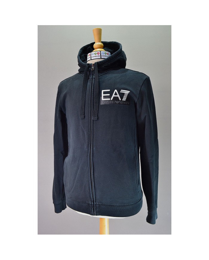 Armani hoodie zipper black M