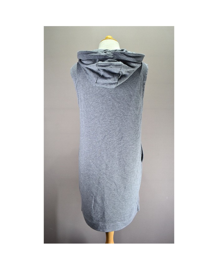 Nike hoodie zipper gray M