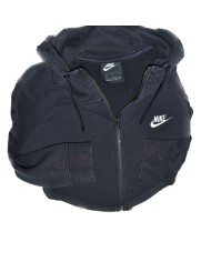 Nike hoodie zipper black L