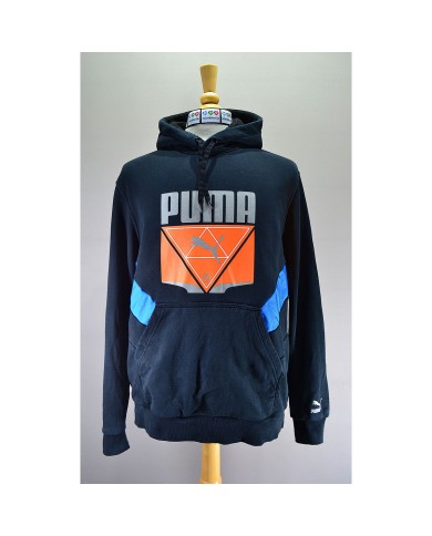 Puma hoodie zipper black XL