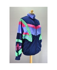 Adidas track-jacket vintage blue S