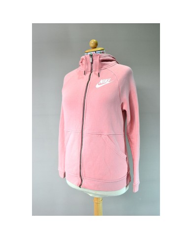 Nike hoodie zipper pink XS