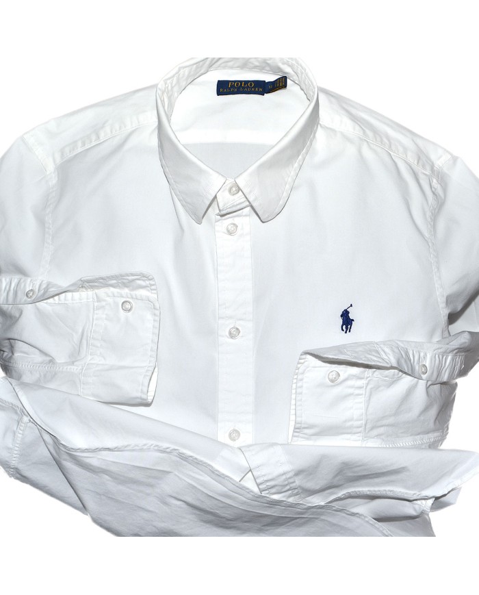 Ralph Lauren shirt long-sleeve  white M