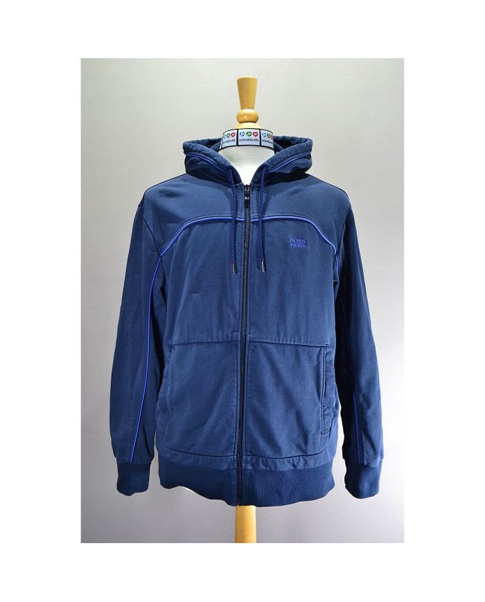 Hugo Boss hoodie zipper blue XL