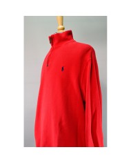 Ralph Lauren vest zipper knitwear red XL