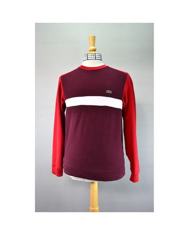 Lacoste sweater red XS