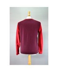 Lacoste sweater red XS