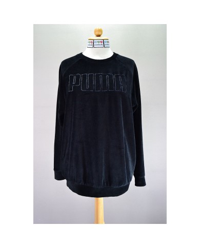 Puma sweater terry cloth black L