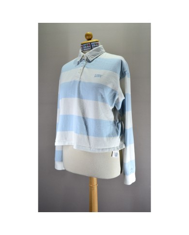 Levi's polo-shirt crop-top white  S