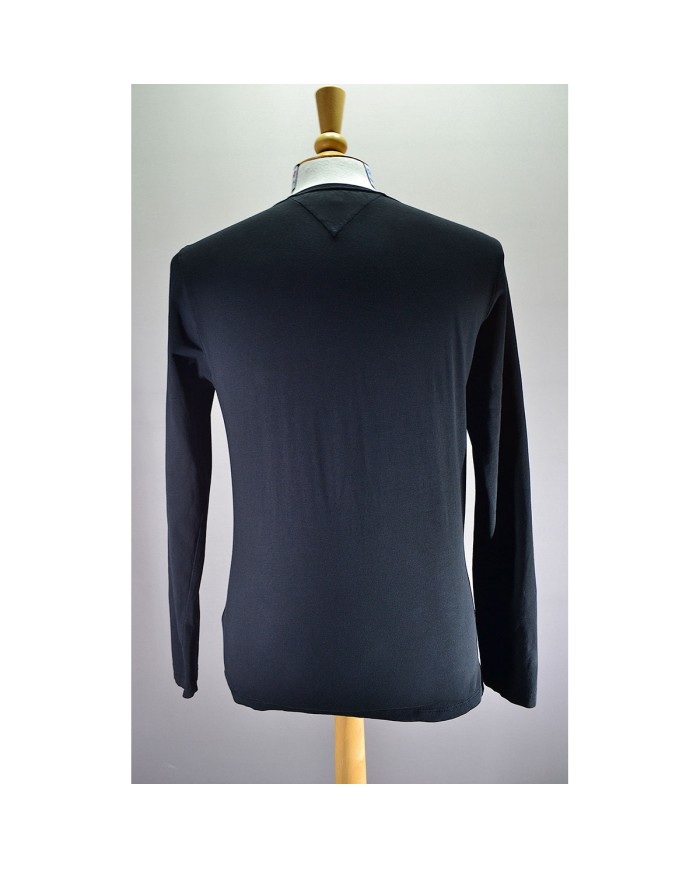 Tommy Hilfiger t-shirt longsleeve stretch black M
