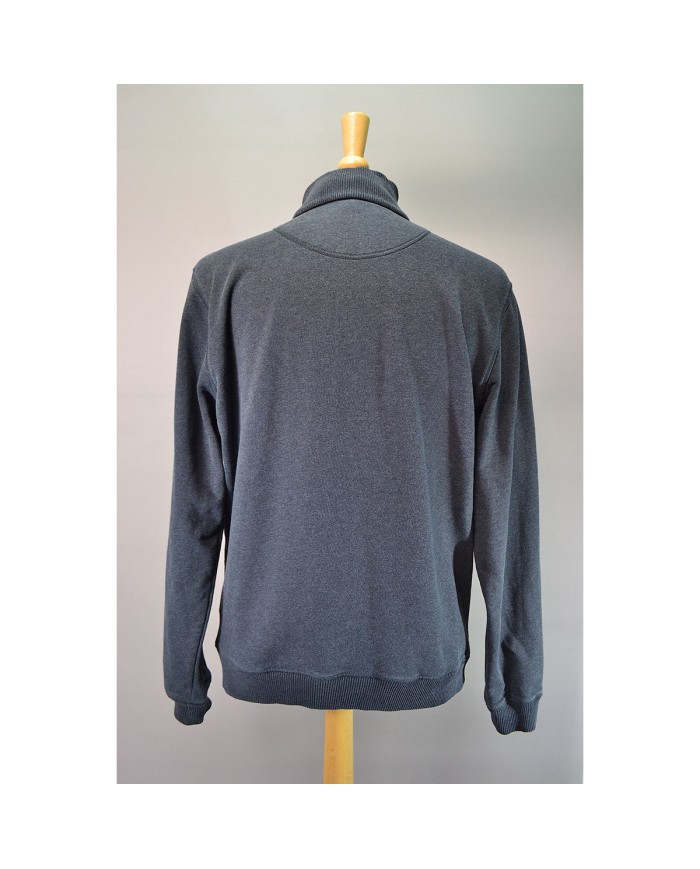 Hugo Boss sweater high-bord zipper gray XL