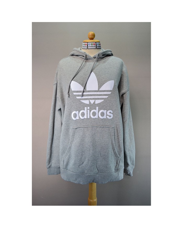 Adidas hoodie gray XXL