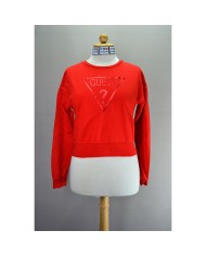 Guess sweater crop-top orange L