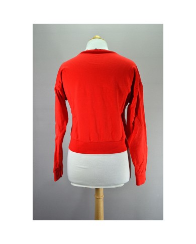 Guess sweater crop-top orange L