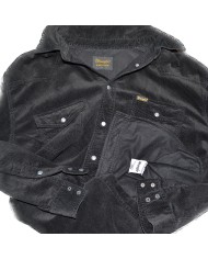 Wrangler shirt long sleeve rib fabric black XL