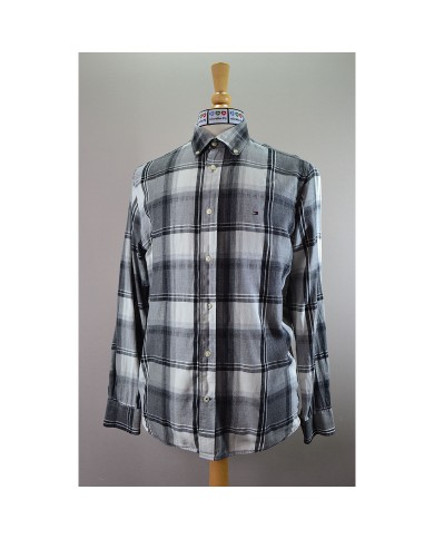 Tommy Hilfiger shirt long sleeve black M Tommy Hilfiger shirt long sleeve black M