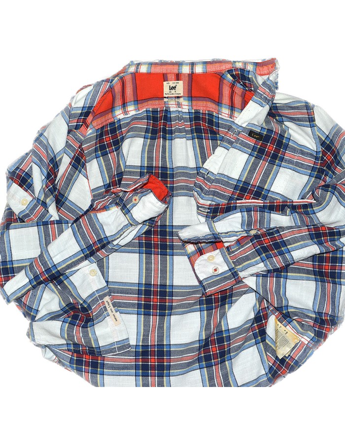 Lee shirt long sleeve white S