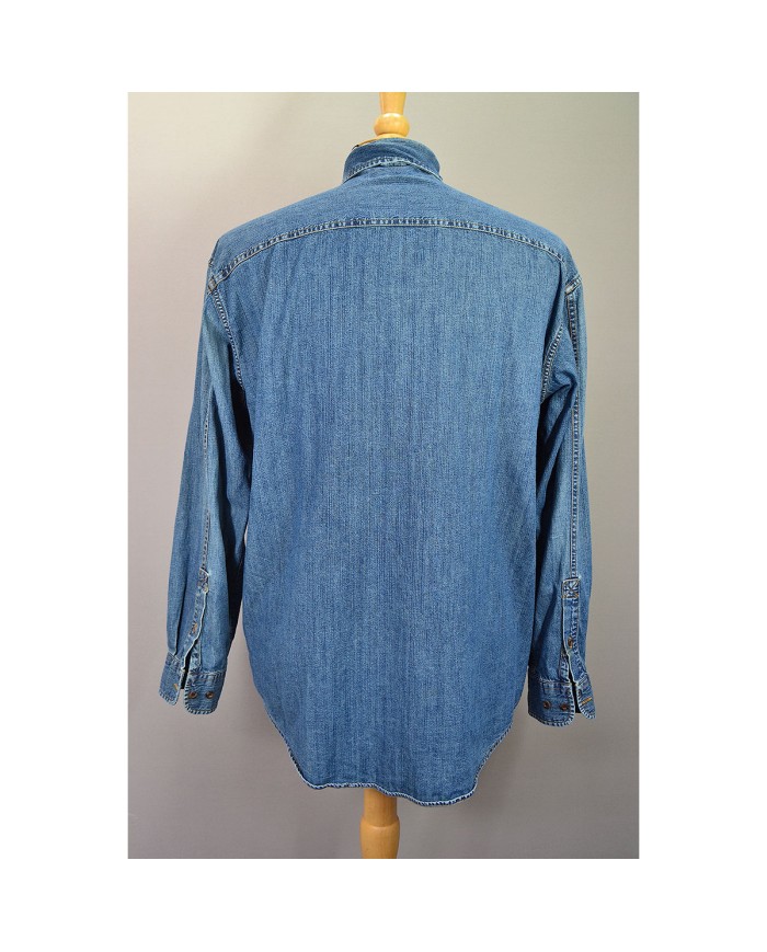 Timberland denim shirt long sleeve blue S