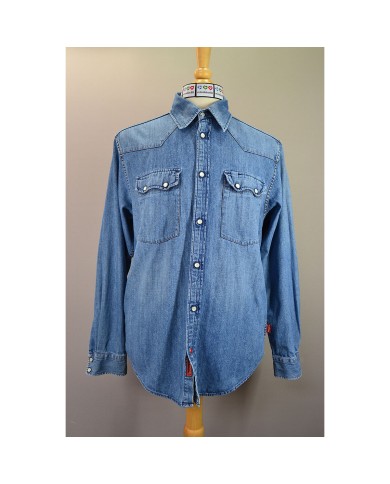 Tommy Hilfiger denim shirt long sleeve blue M Tommy Hilfiger denim shirt long sleeve blue M