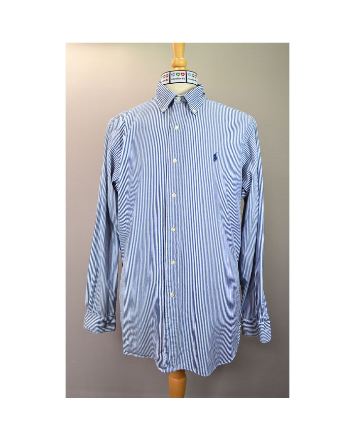 Ralph Lauren shirt long sleeve blue M
