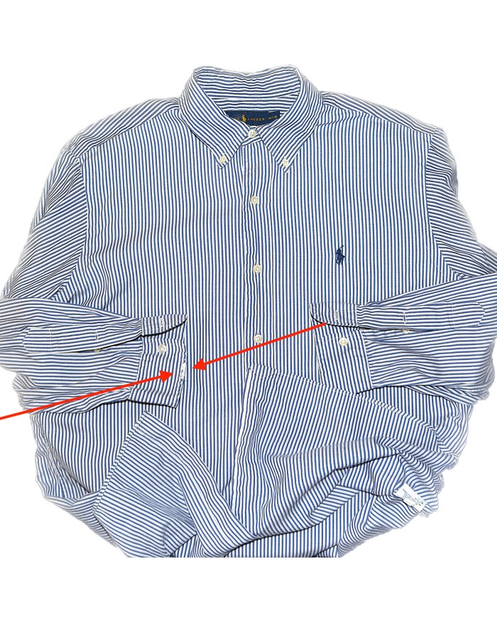 Ralph Lauren shirt long sleeve blue M