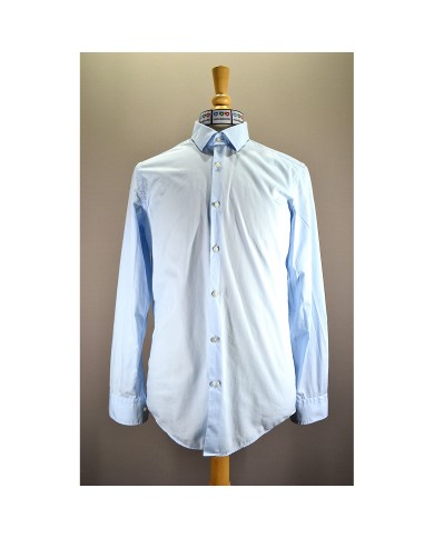 Hugo Boss shirt slim-fit long sleeve blue M Hugo Boss shirt slim-fit long sleeve blue M