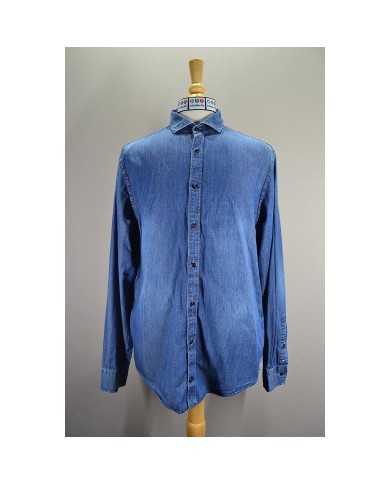 Tommy Hilfiger shirt long sleeve blue M Tommy Hilfiger shirt long sleeve blue M