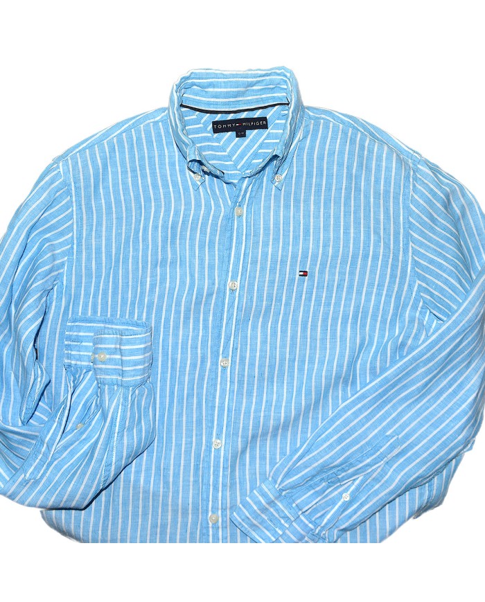 Tommy Hilfiger shirt long sleeve blue S