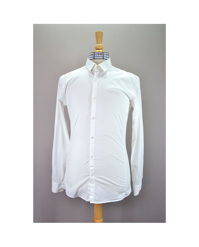 Hugo Boss shirt extra slim long sleeve white M