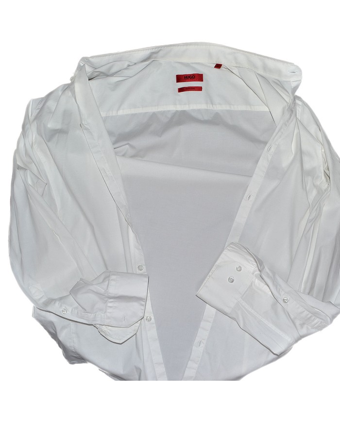 Hugo Boss shirt extra slim long sleeve white M