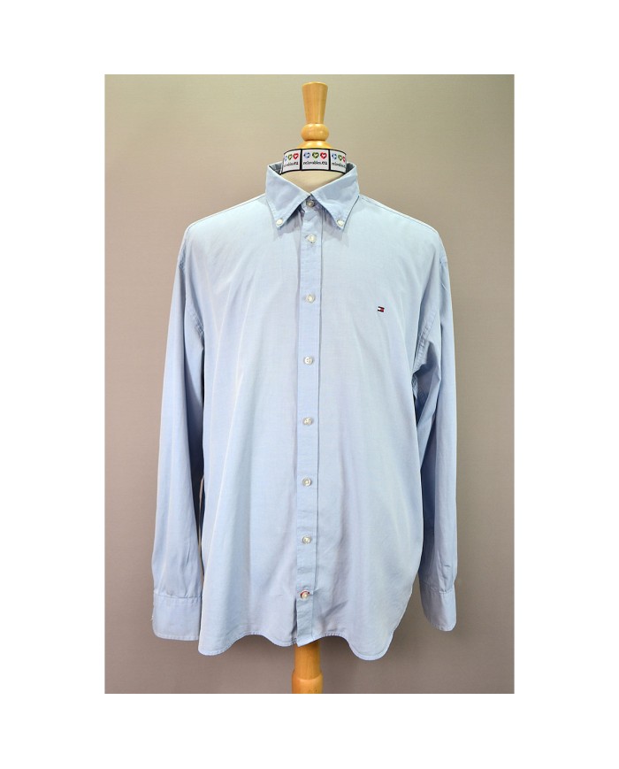 Tommy Hilfiger shirt long sleeve blue XXL
