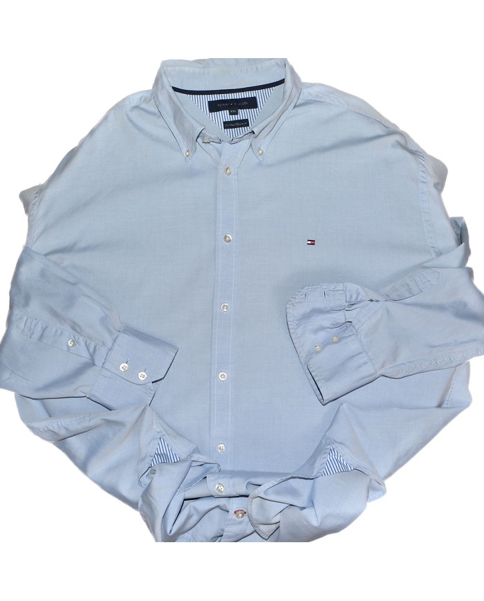 Tommy Hilfiger shirt long sleeve blue XXL
