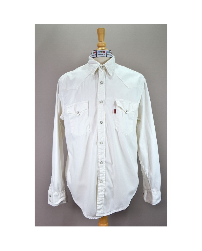 Levi's shirt long sleeve white L