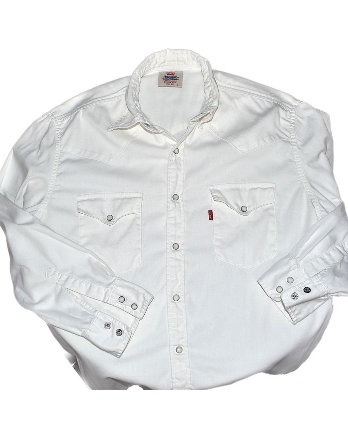 Levi's shirt long sleeve white L