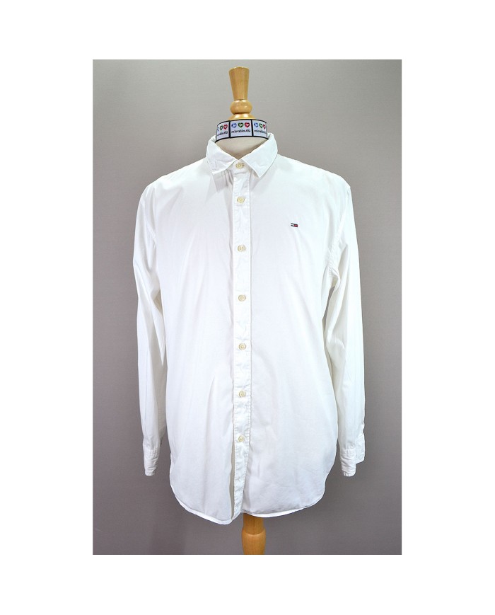 Tommy Hilfiger shirt long slim-fit white XL