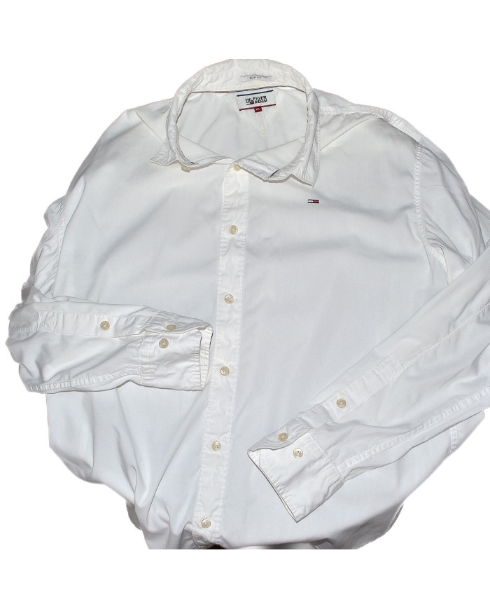 Tommy Hilfiger shirt long slim-fit white XL