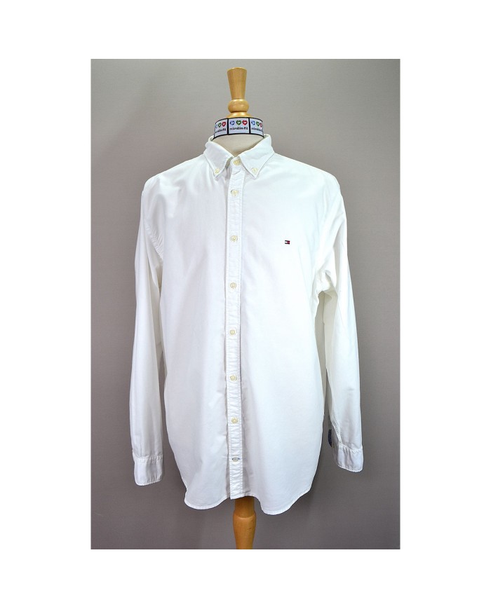 Tommy Hilfiger shirt long sleeve white XXL