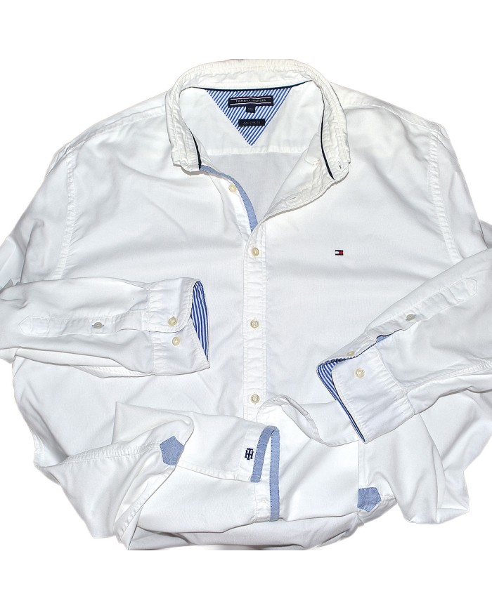 Tommy Hilfiger shirt long sleeve white XXL