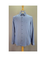 Calvin Klein shirt long sleeve slim-fit blue L