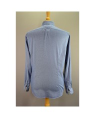 Calvin Klein shirt long sleeve slim-fit blue L