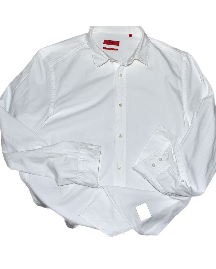 Hugo Boss shirt  long sleeve straight fit white L