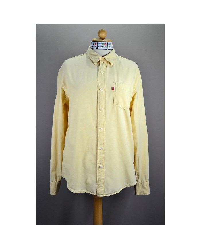 Levi's shirt long sleeve yellow M