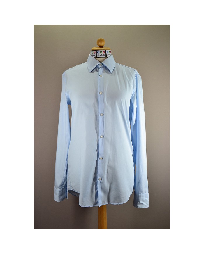 Hugo Boss shirt long sleeve blue L