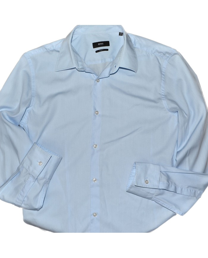 Hugo Boss shirt long sleeve blue L