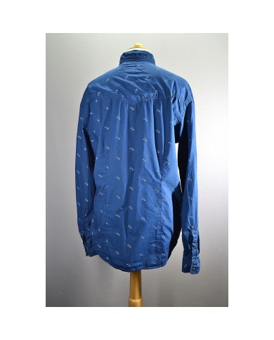 Wrangler shirt long sleeve blue L