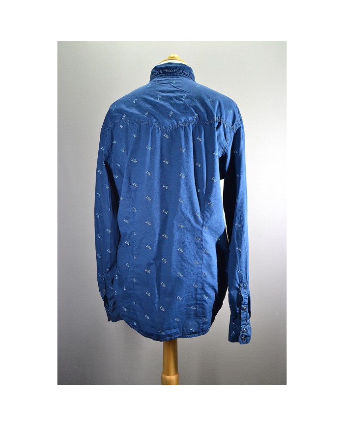 Wrangler shirt long sleeve blue L