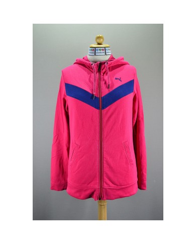 Puma hoodie zipper pink M