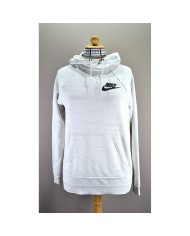 Nike hoodie dubble zipper high bord gray M