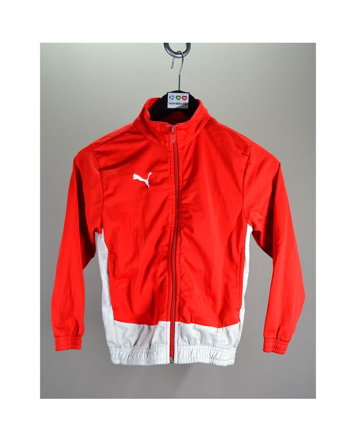 Puma track-jacket red 8 years